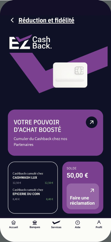 EzCashback Mobile App